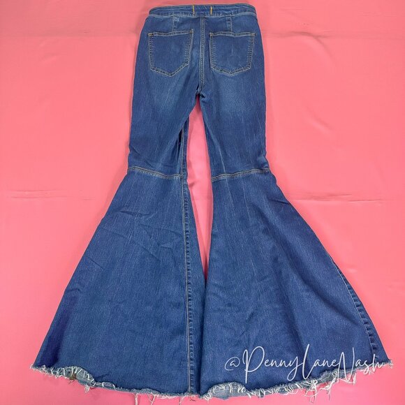 Free People We The Free Just Float On Flare Jeans Size 26 - Picture 11 of 14